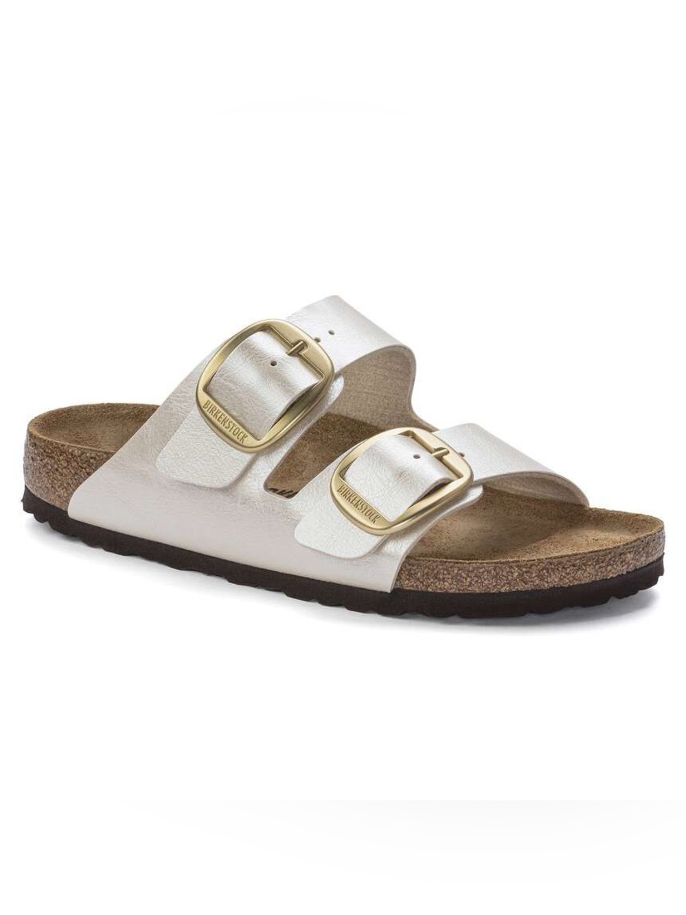 Birkenstock Arizona Graceful Pearl White Sandals Size 39 NWT